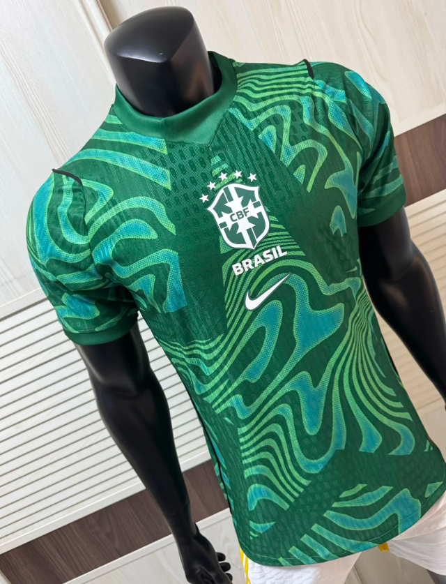 BRAZIL GK Version autentica/jugador — World Cup 2026