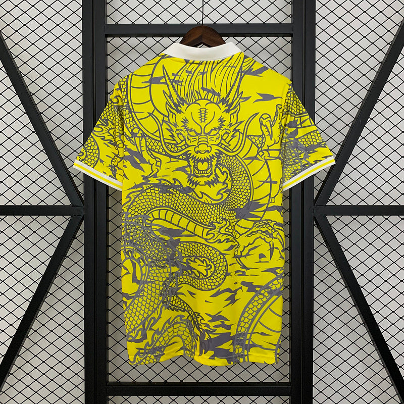 25-26 Real Madrid yellow dragon special jersey