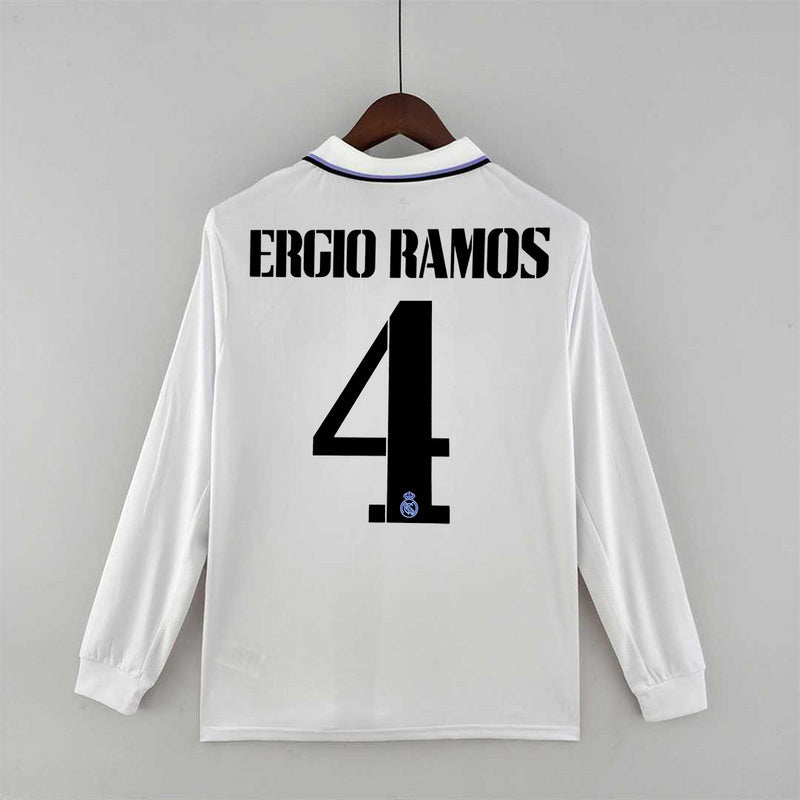 22-23 Real Madrid home long sleeve