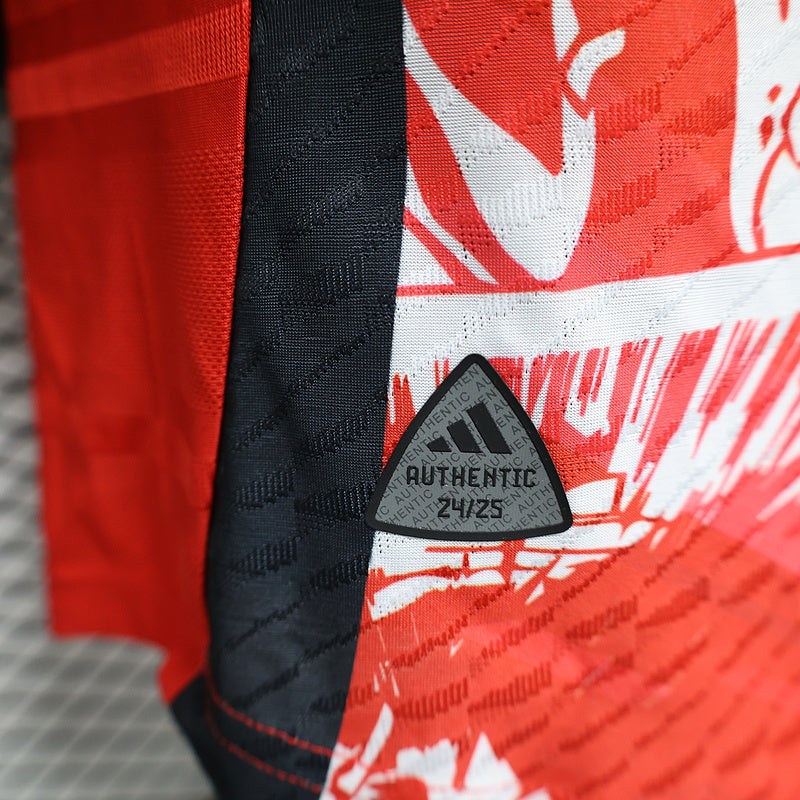 24-25 Japan red and white dragon ball player version jersey