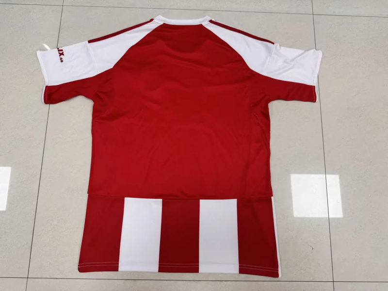 25-26 Olympiacos home soccer jersey