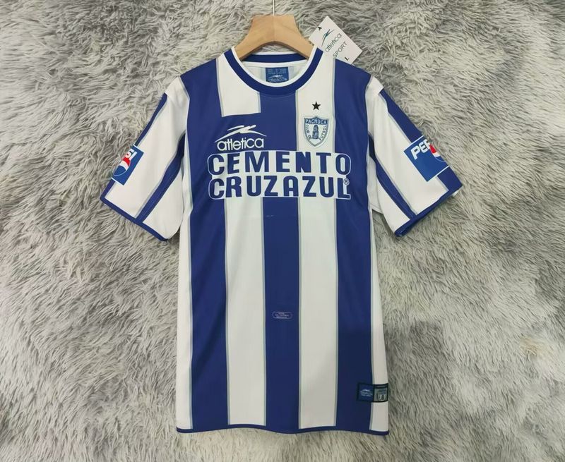 01-02 Pachuca home retro jersey