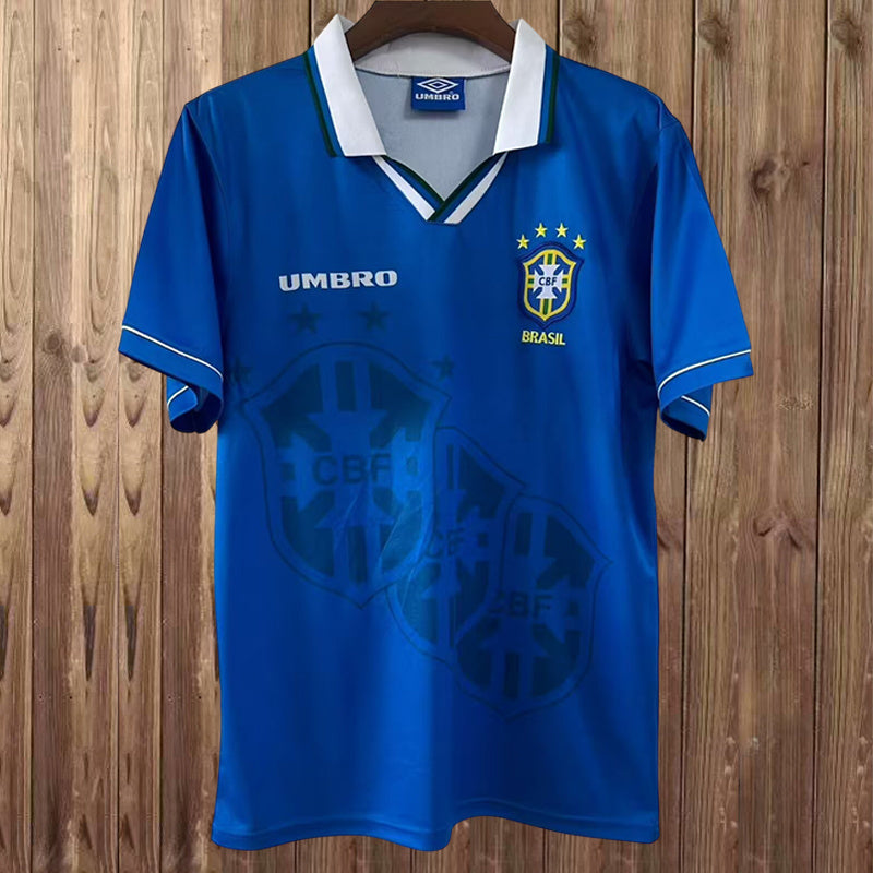 93-94 Brazil away retro jersey