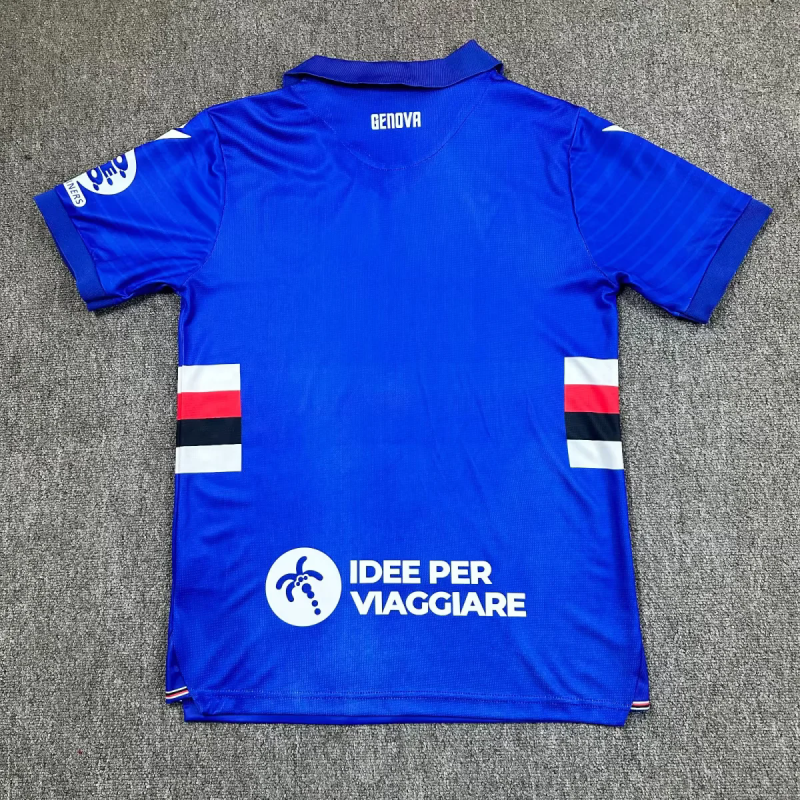 25-26 Sampdoria home soccer jersey size S-2XL