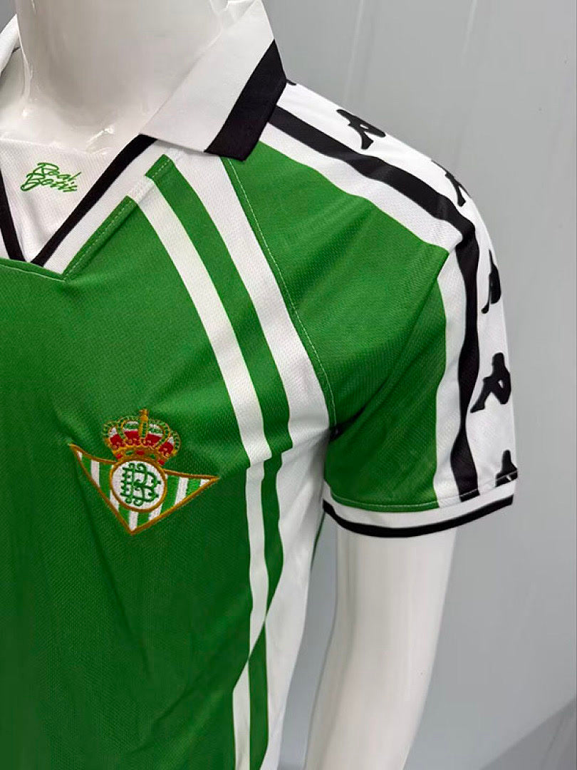 Retro Real Betis 1997/98 Away Soccer Jersey S-XXL