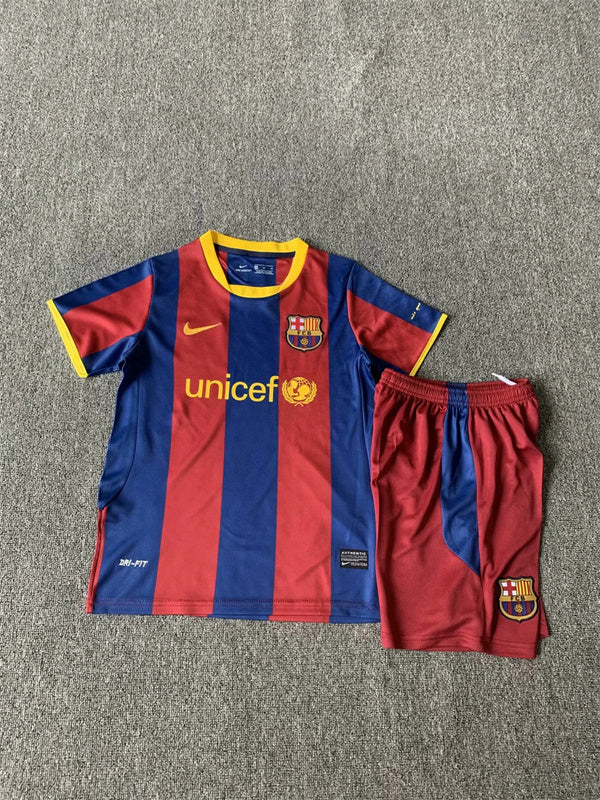 10-11 Barcelona home retro kid kit