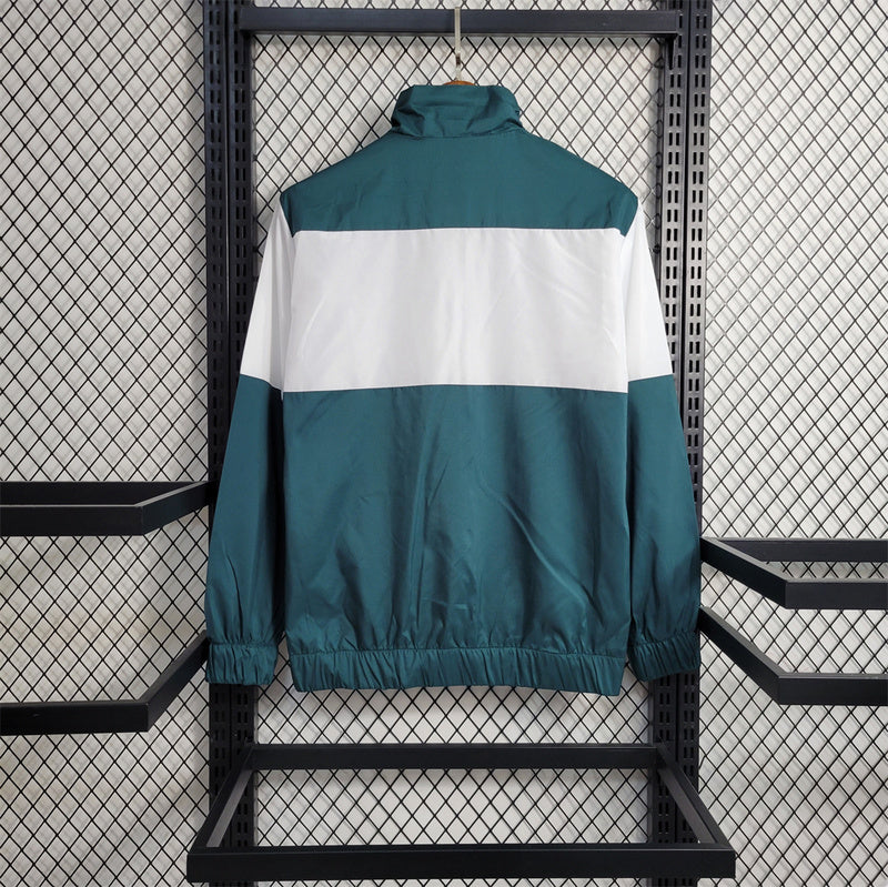 Palmeiras Windbreaker White-Green