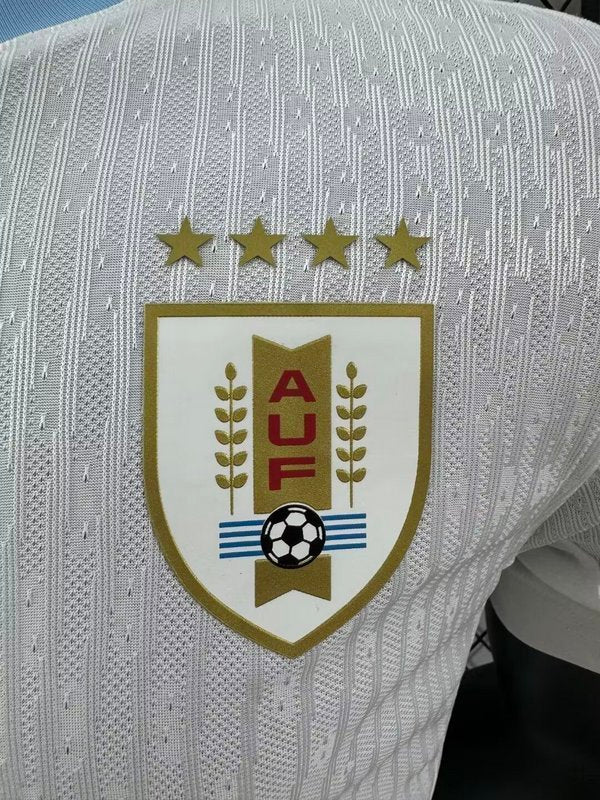24-25 Uruguay Away white player version jersey