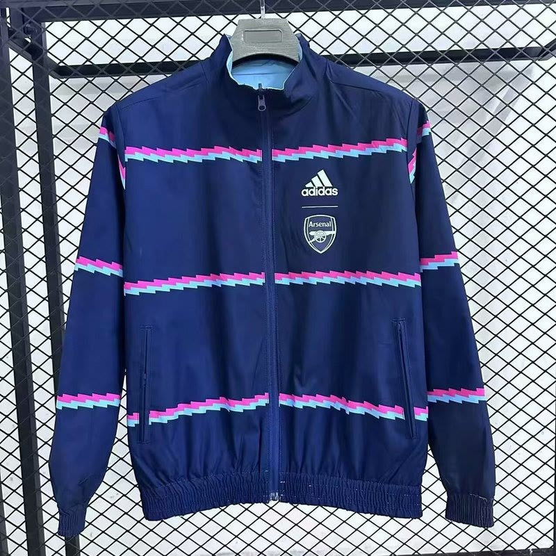25-26 ASN blue reversible windbreaker