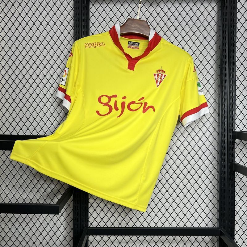 15-16 Sporting de Gijon Away Retro Jersey S-XXL
