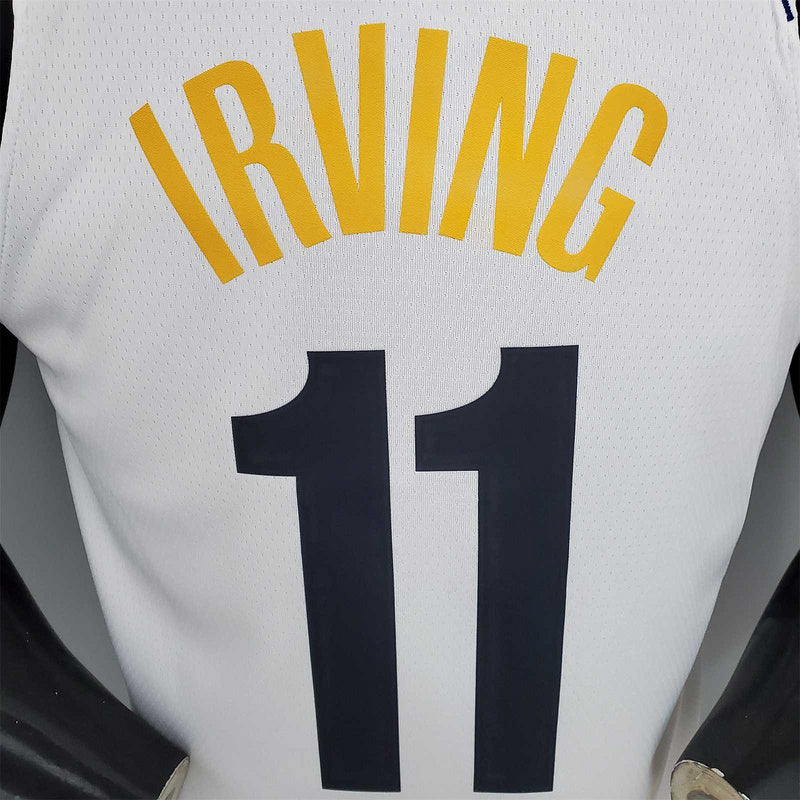 IRVING#11 Brooklyn Nets graffiti white