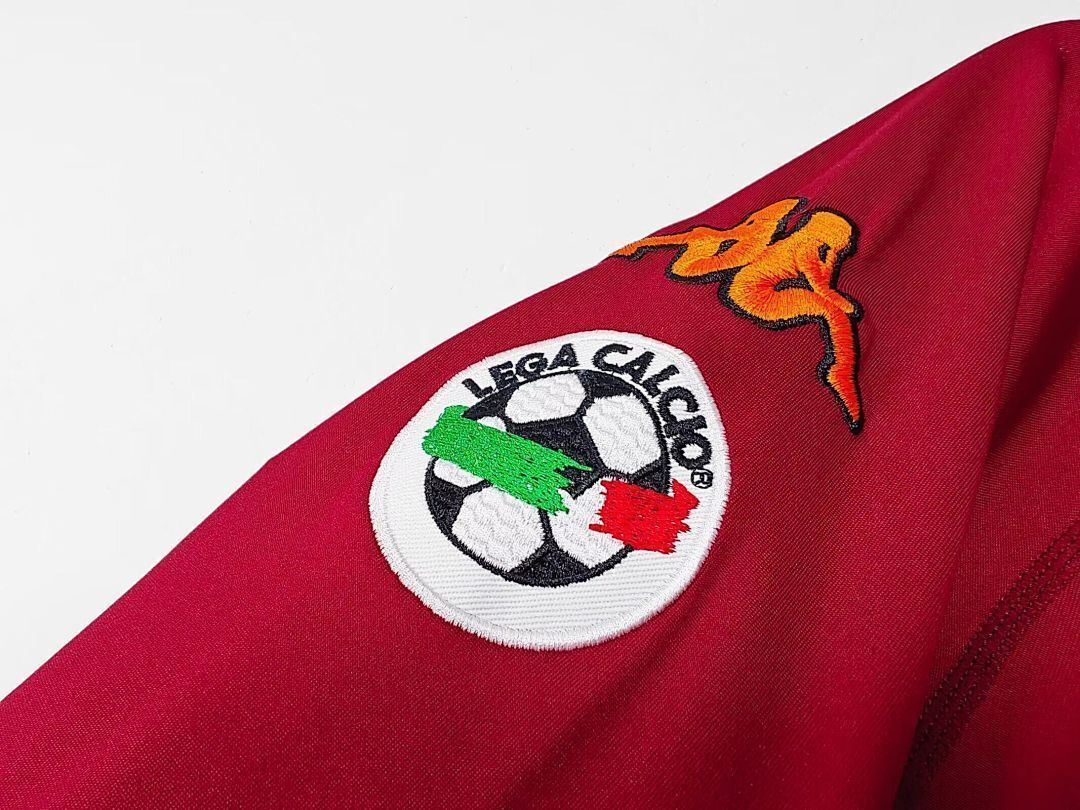 Retro Roma 2000/01 Home Long Sleeve size S-2XL