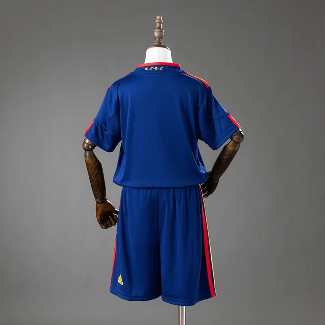 Retro Spain 2010 Away kids Soccer jersey