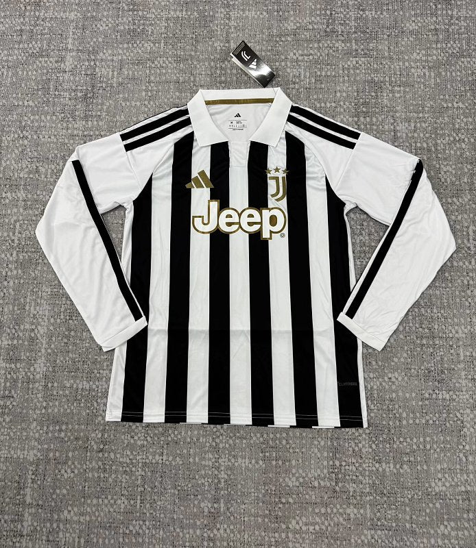 26-27 Juventus Home Long Sleeve S-5XL — Jsonwang 26/27