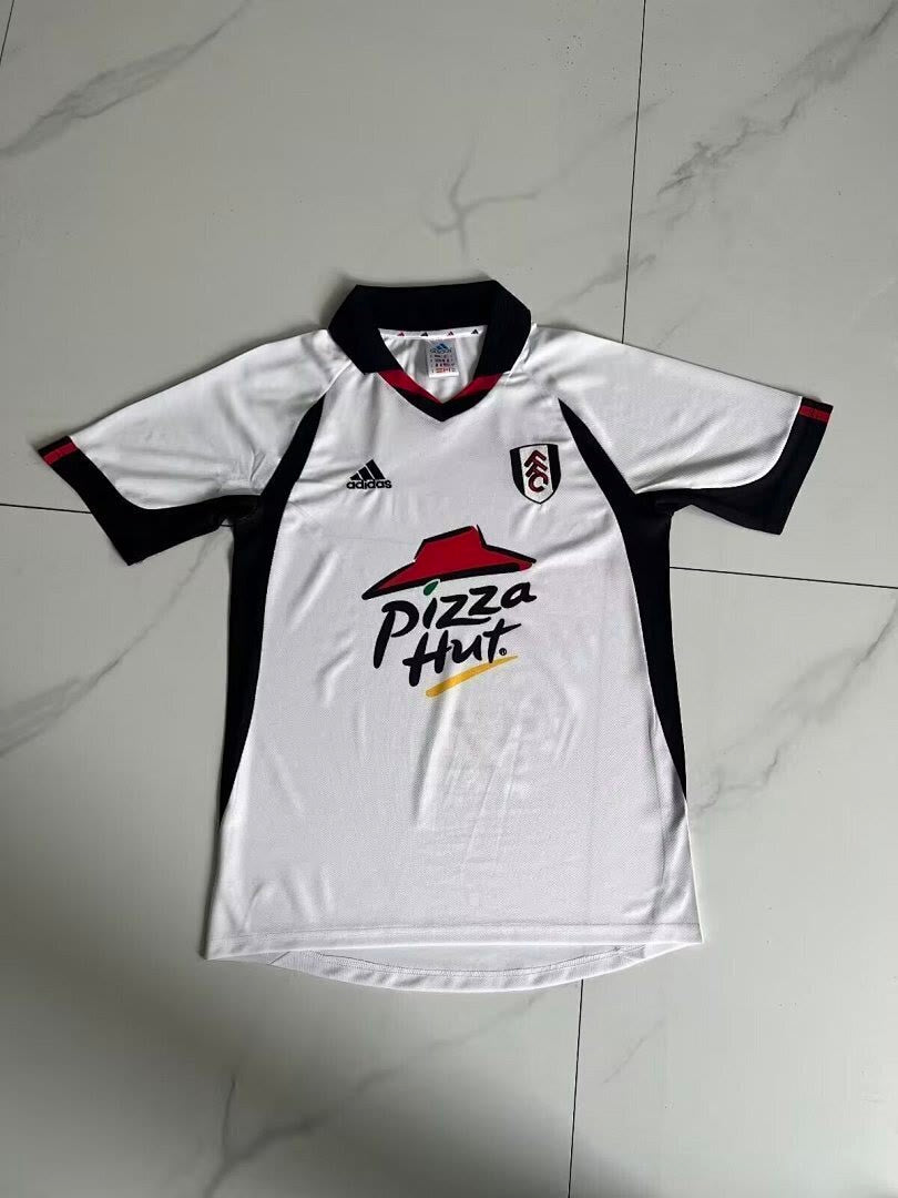 Retro Fulham 2001/02 home version white size S-2XL