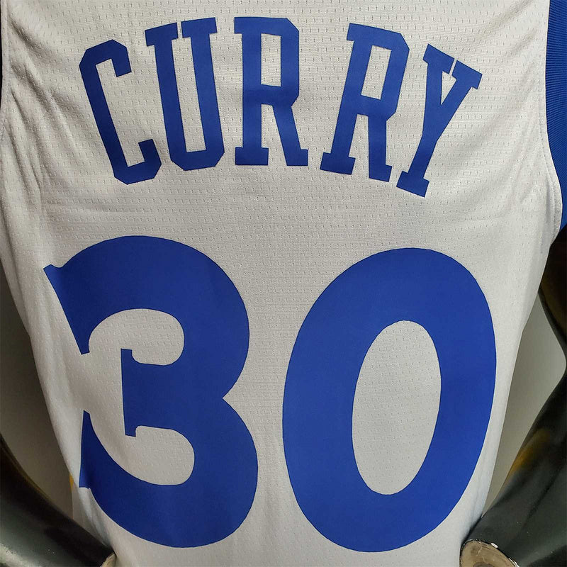 Curry #30 Golden State Warriors white