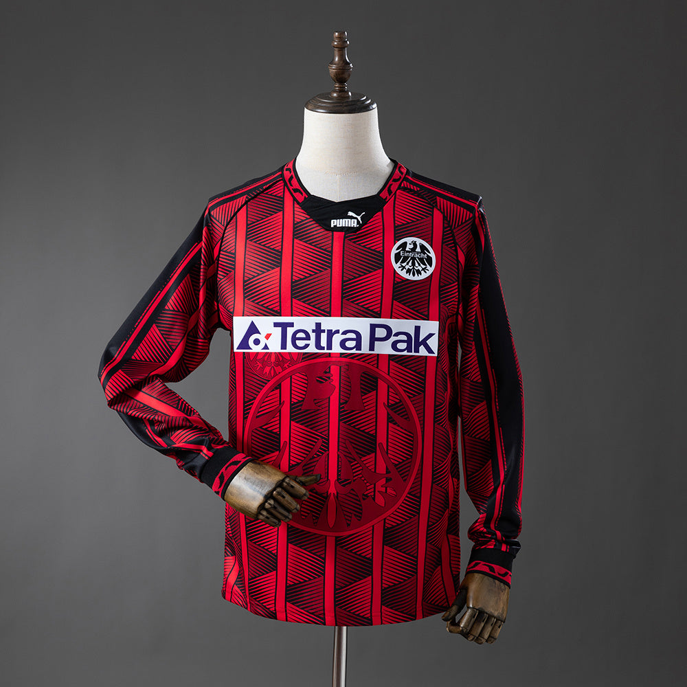 Frankfurt 95/96 Home Long-Sleeve Retro Jersey S-XXL