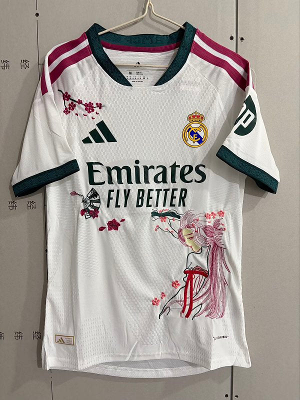 26-27 Real Madrid Home Embroidered Player Version S-2XL — Jsonwang 26/27
