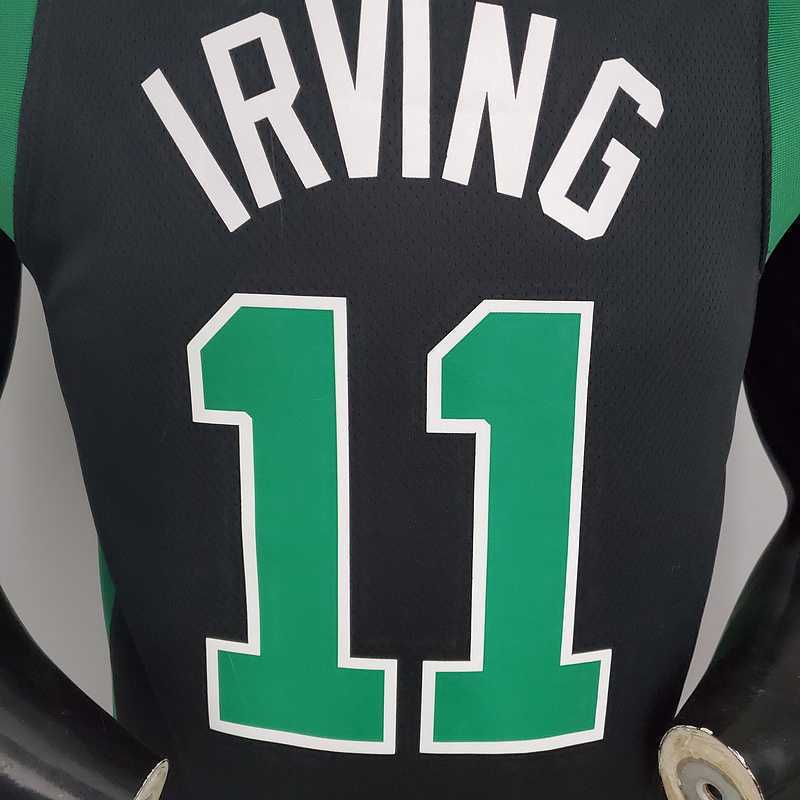 Irving #11 Celtics White Jordan theme black