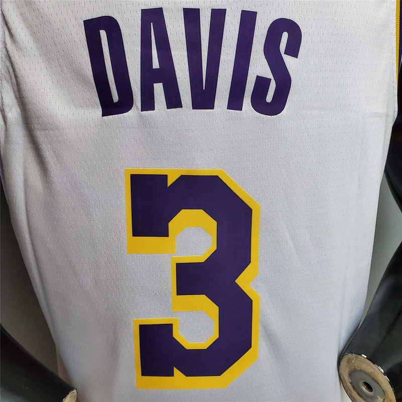DAVIS #3 Lakers Round neck white