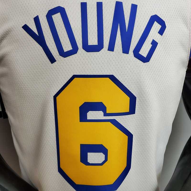Warriors San Francisco YOUNG#6 White