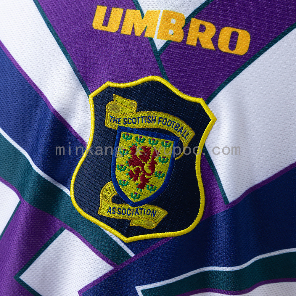 Retro Scotland 94/96 White S-XXL