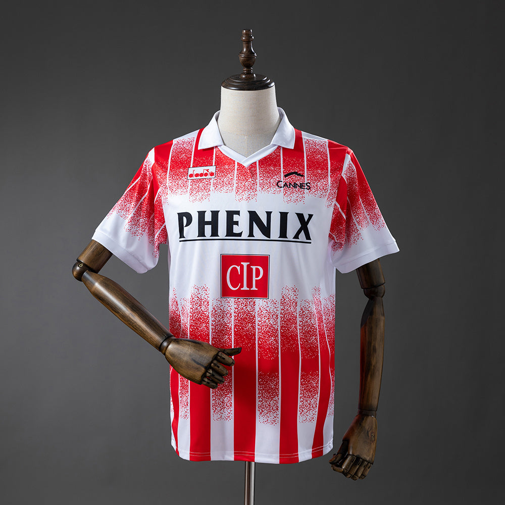 AS Cannes 91/92 Home Retro Jersey S-XXL
