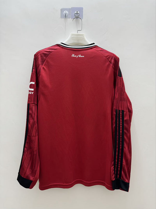 25-26 MNU home long sleeve jersey