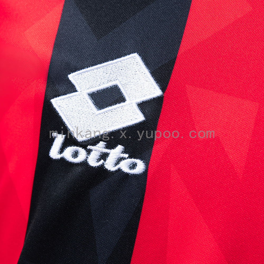Retro 93/94 AC Milan home S-XXL