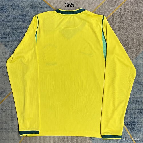 2026 Brazil Home Long Sleeve S-4XL — Jsonwang 26/27