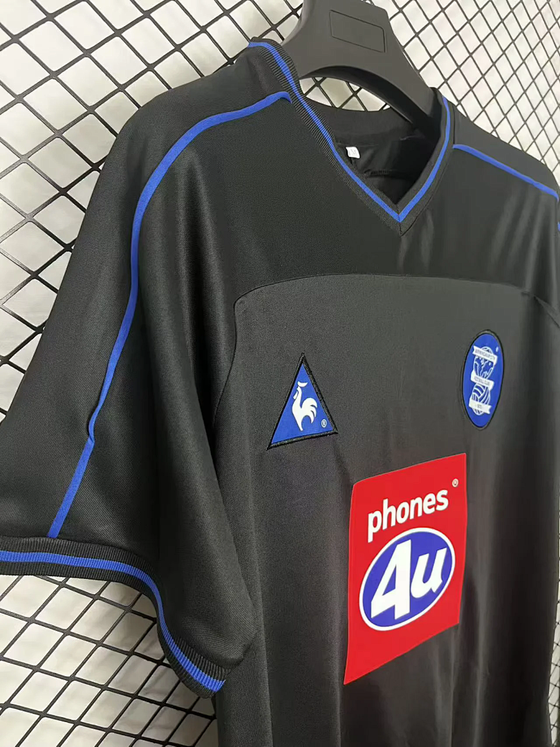 Retro Birmingham City 2002/03 away black soccer jersey