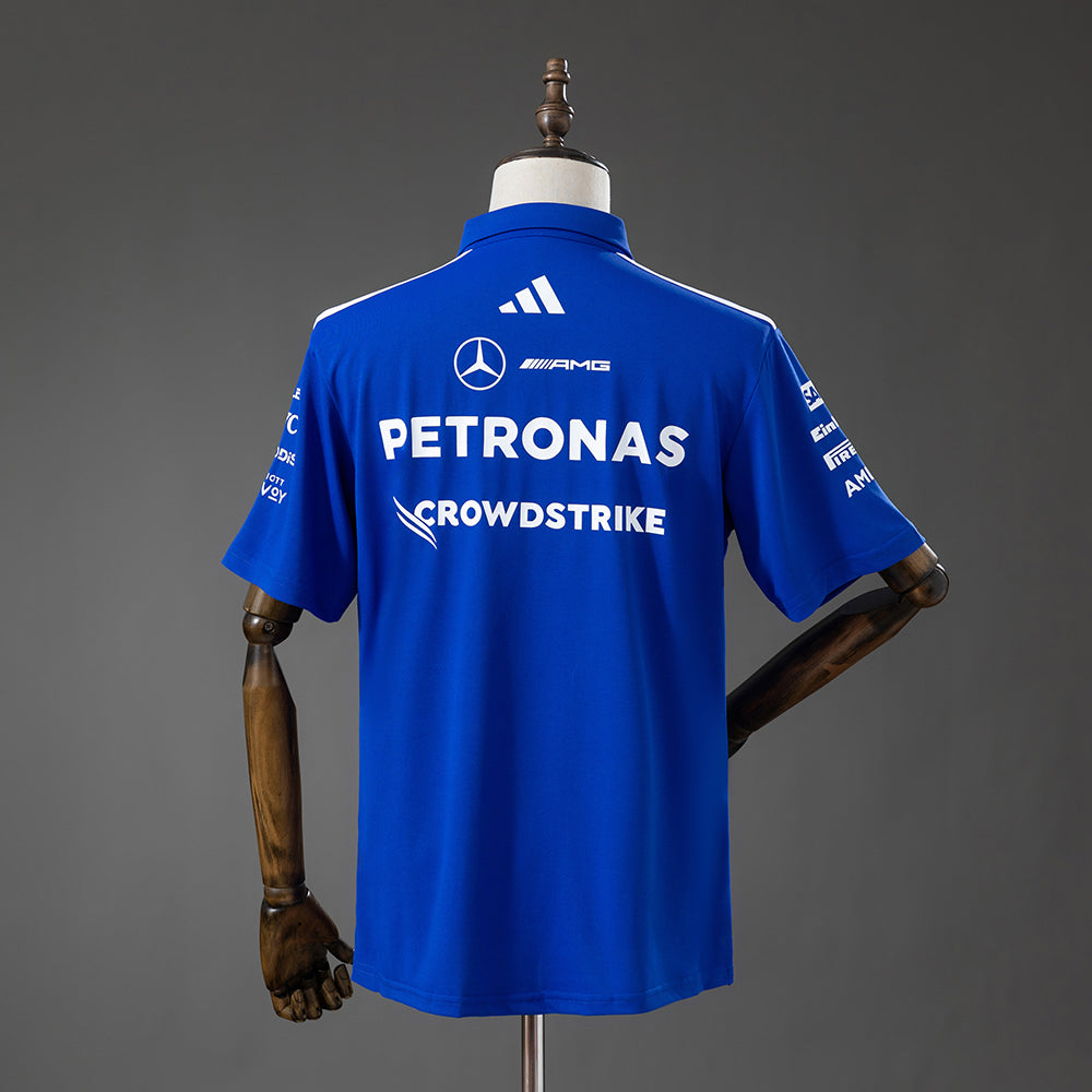 Mercedes-AMG Team 2026 F1 Racing Suit Blue POLO S-5XL