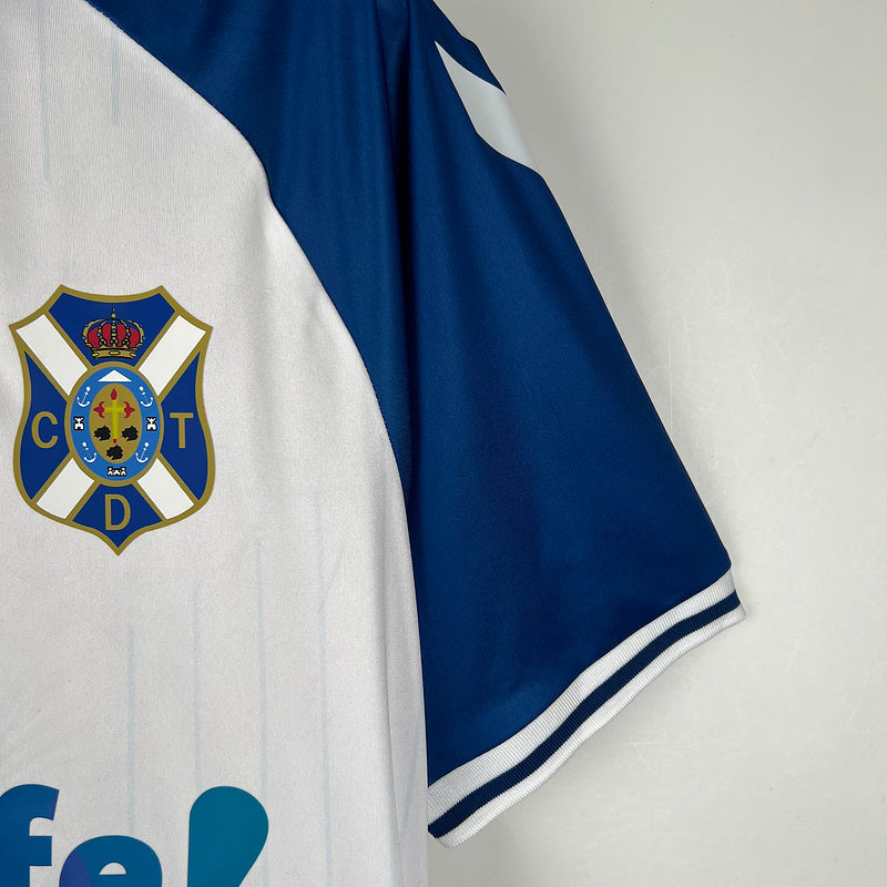 23-24 Tenerife home soccer jersey