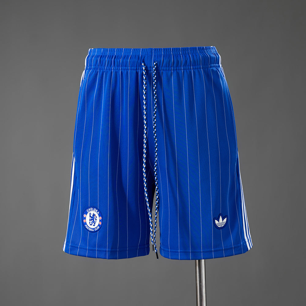 Pantalon Corto de Futbol #Chelsea Terrace Icons Shorts Blue S-XXL — Minkang