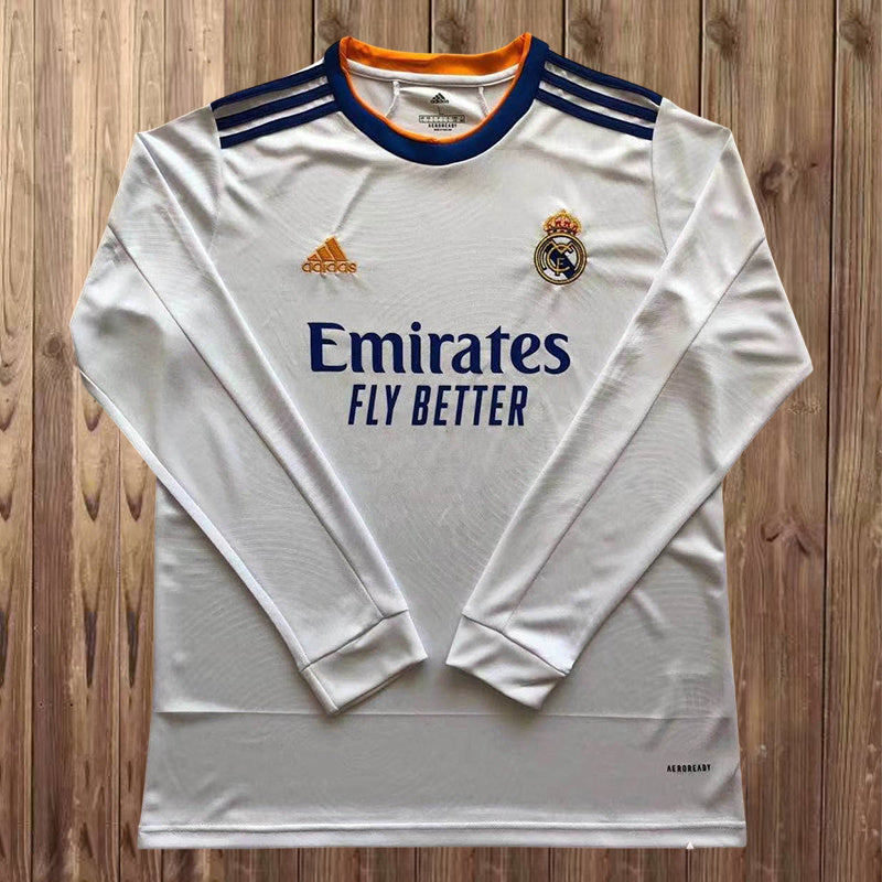 21-22 Real Madrid home long sleeve jersey1740500524000