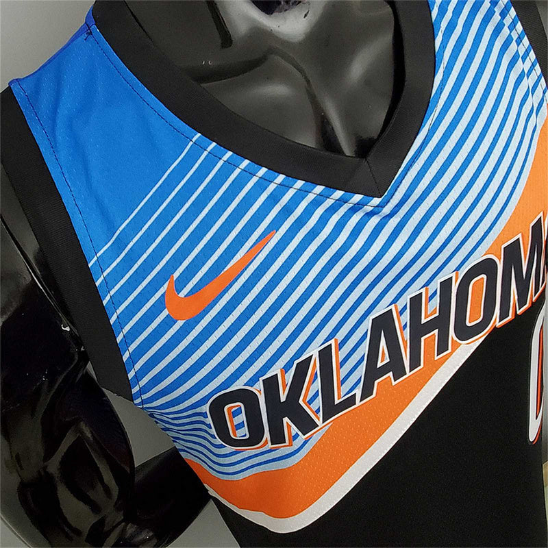 Thunder Westbrook #0 City Edition Black