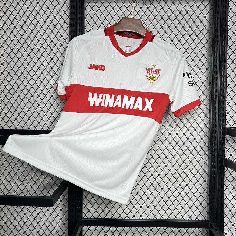 24-25 VfB Stuttgarts home Soccer Jersey