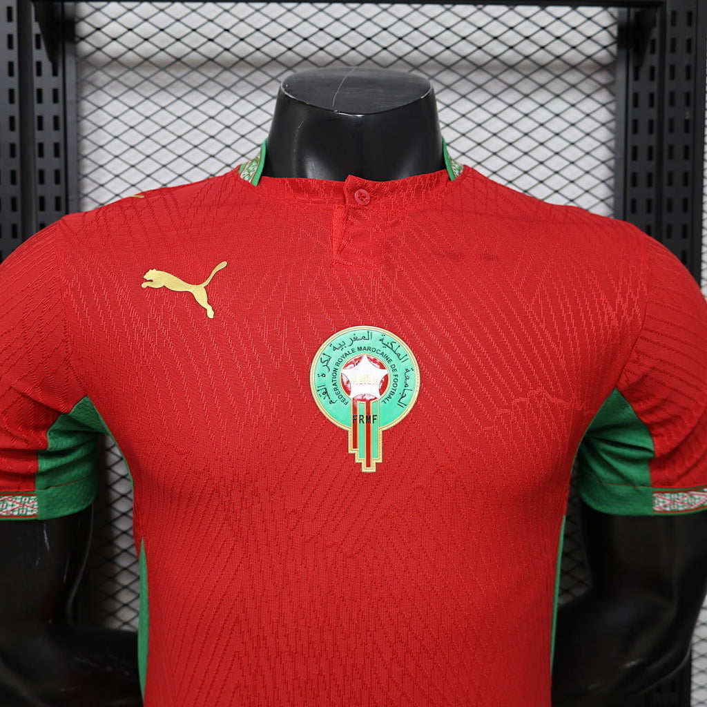 Morocco 2026 World Cup home Player Version jersey