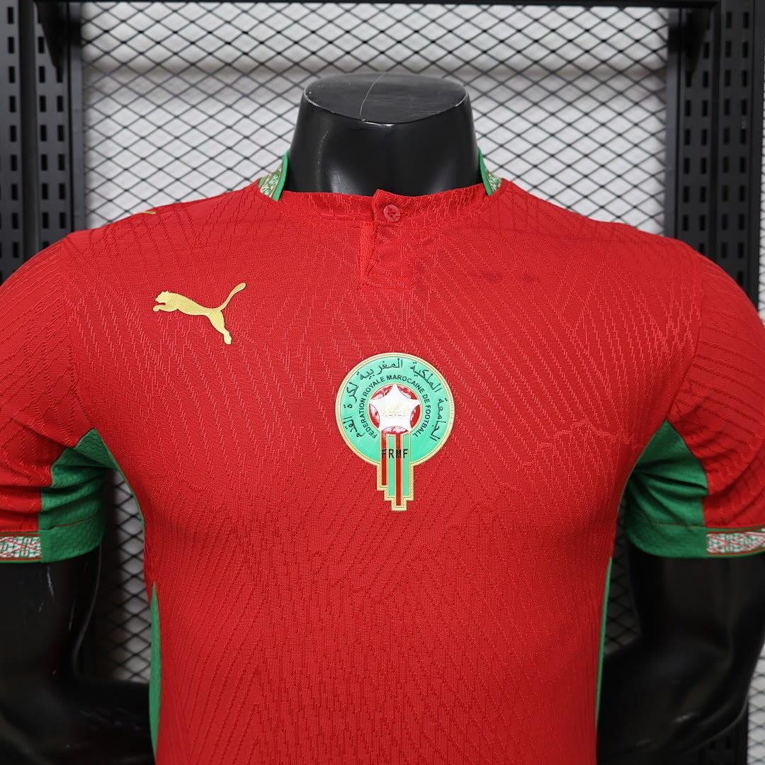 Morocco 2026 World Cup home Player Version jersey