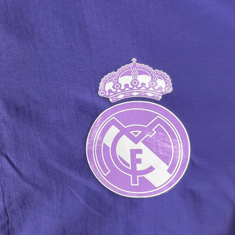 23-24 Real Madrid purple windbreaker