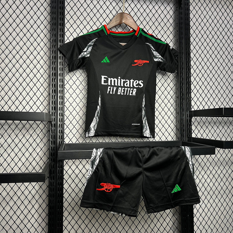 24-25 Arsenal away kid kit