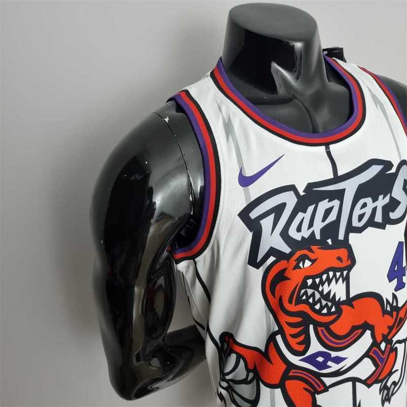 Toronto Raptors SIAKAM #43 White NBA Jersey