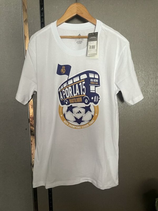 24-25 Real Madrid white cotton shirt