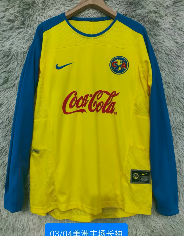 CLUB AMERICA 03-04 Manga larga — Club Retro