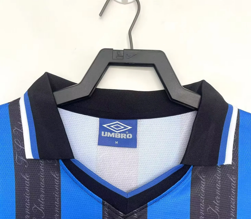 97-98 International Milan home long seeve retro jersey