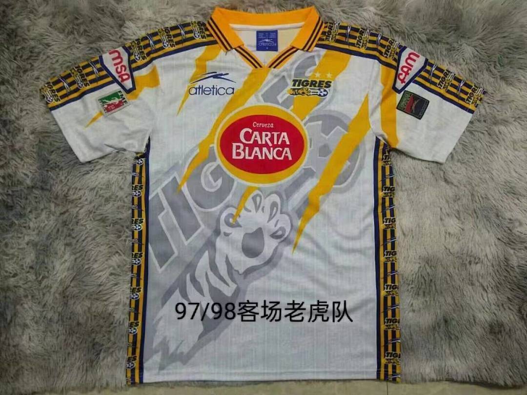Retro Tigres de la UANL 1997/98 Third Away Jersey