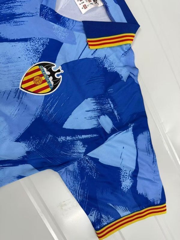 90-91 Valencia Away Retro Jersey