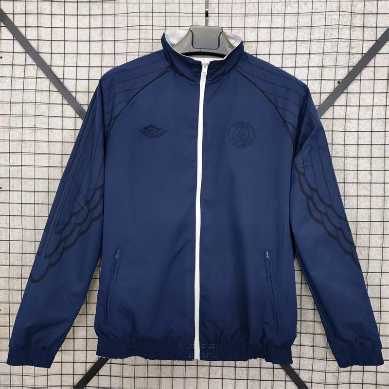 25-26 Paris Saint-Germain Double sided Embroidered windbreaker