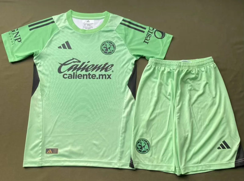 25-26 America Green Goalkeeper Kid Kit