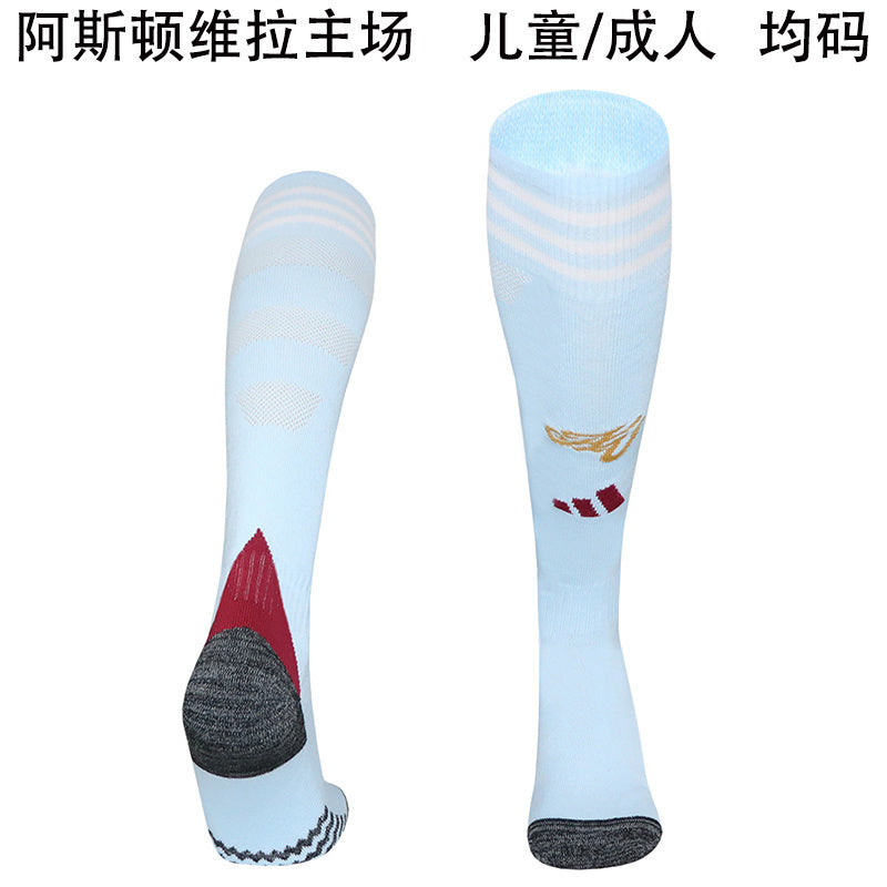 Calcetines de Futbol Aston Villa — WaveSoccer